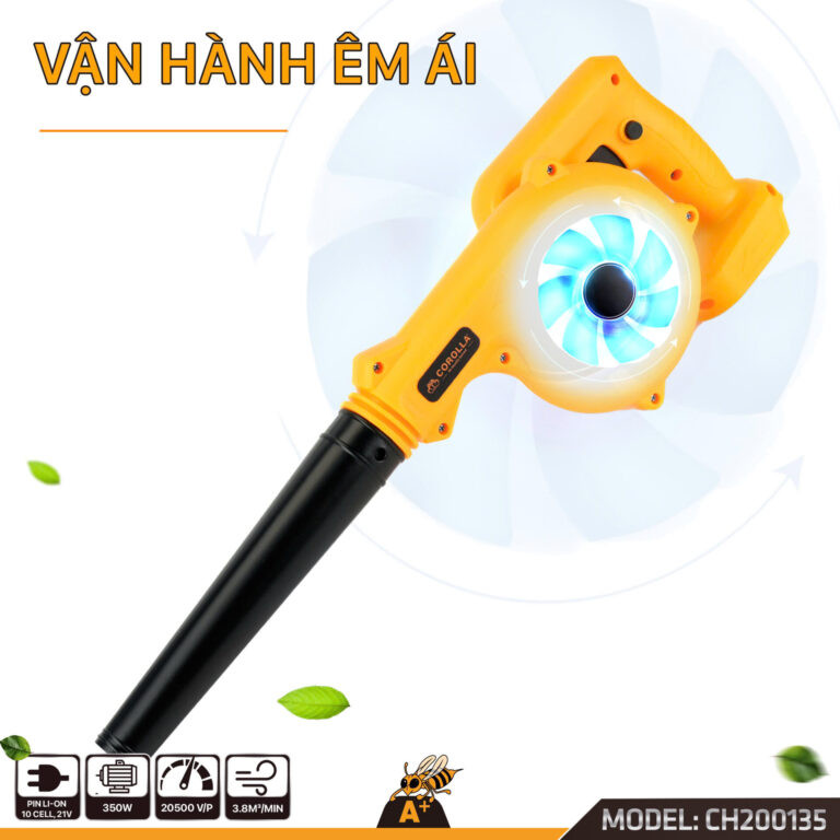 Thân Máy Thổi Lá Cầm Tay Dùng Pin COROLLA CH200135