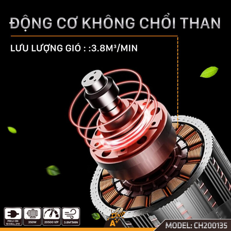 Thân Máy Thổi Lá Cầm Tay Dùng Pin COROLLA CH200135