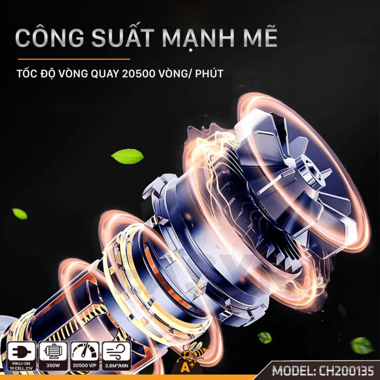 Thân Máy Thổi Lá Cầm Tay Dùng Pin COROLLA CH200135
