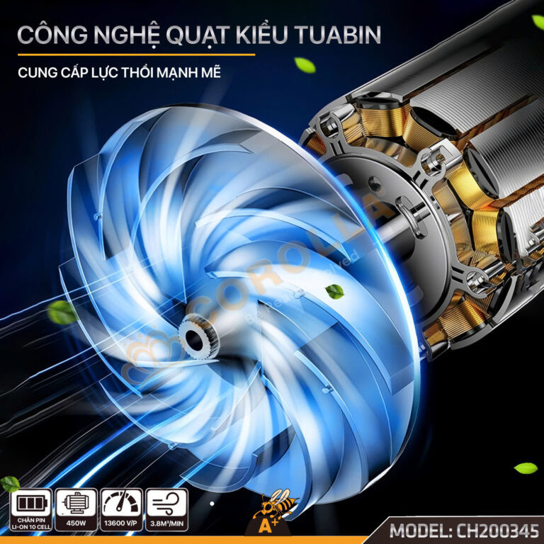 Thân Máy Thổi Lá Dùng Pin COROLLA CH200345