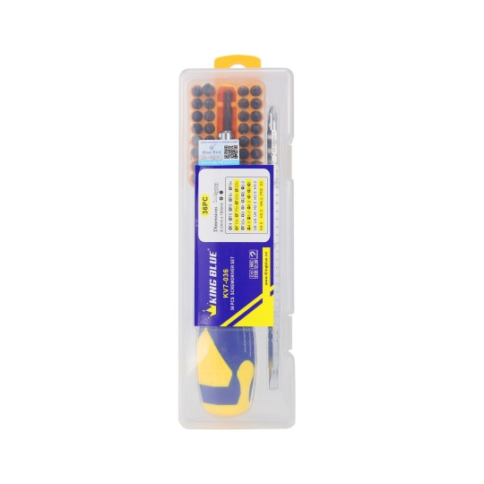Bộ tuốc nơ vít đa năng 36 chi tiết KINGBLUE KV7-036