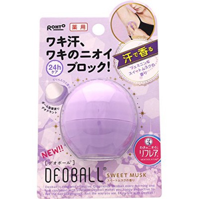 Lăn khử mùi Rohto DeoBall Nhật Bản 15g