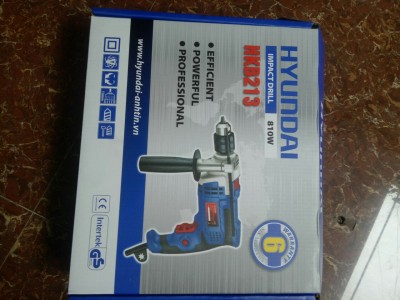 Máy khoan búa 13mm HYUNDAI HKB213, CS 810W