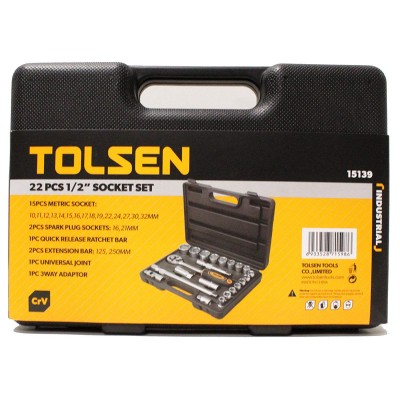 Bộ đồ nghề TOLSEN 15139 22 món 1/2