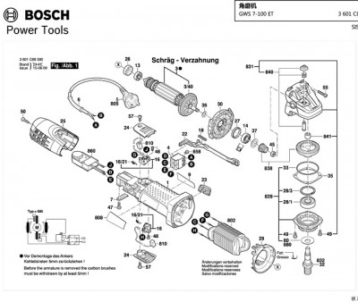 Máy Mài Góc Bosch GWS7-100ET 720W