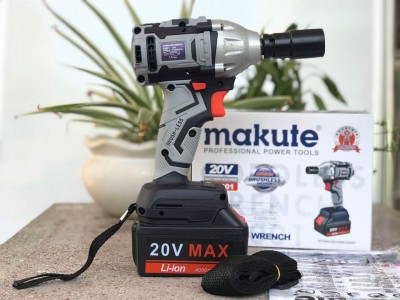 Máy vặn bu lông dùng pin MAKUTE 20V CW001 (1 pin 4Ah+ 1 sạc)
