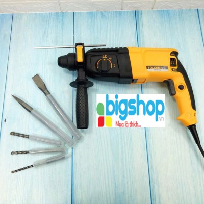 Máy khoan búa - 3 chức năng 26mm 800W TOLSEN 79510