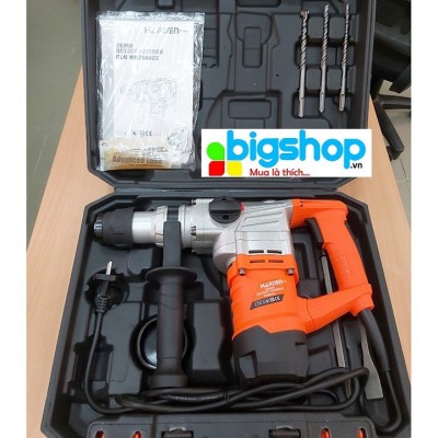 Máy khoan đục bê tông Harden 900w - mã 750622