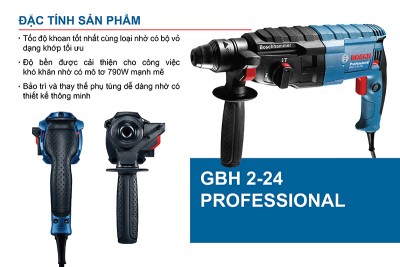 Máy khoan bê tông Bosch GBH2-24DRE 