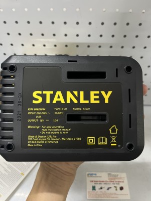 Bộ sạc pin 18V-1Ah Stanley SC201-B1