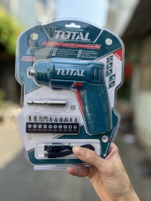 Máy siết vít dùng pin 4V Total TSDLI0402