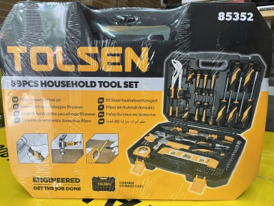 Bộ dụng cụ 89 chi tiết TOLSEN 85352