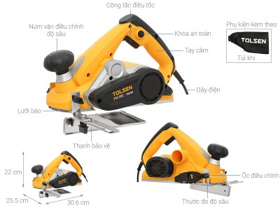 Máy bào tăng 900W TOLSEN 79535