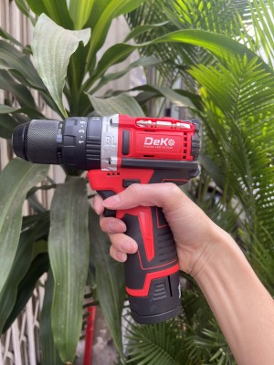 Máy khoan dùng pin 12V Deko DK-12V1 (không chổi than)