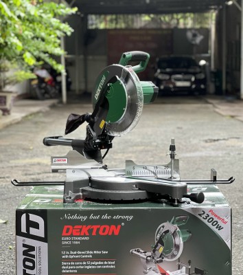 Máy cắt gỗ, nhôm Dekton 305mm, có trượt, đĩa  305mm DK-CNT305TT
