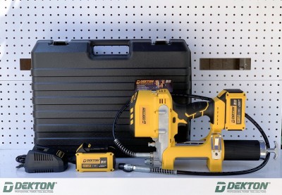 Máy bơm mỡ dùng pin 20V DEKTON, Áp suất 10000PSi D20-GS01BL