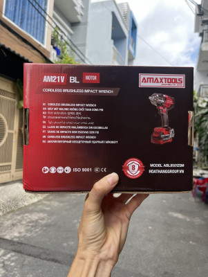 Máy vặn ốc, bulong AMAXTOOLS ABL85012SM ( Không chổi than)