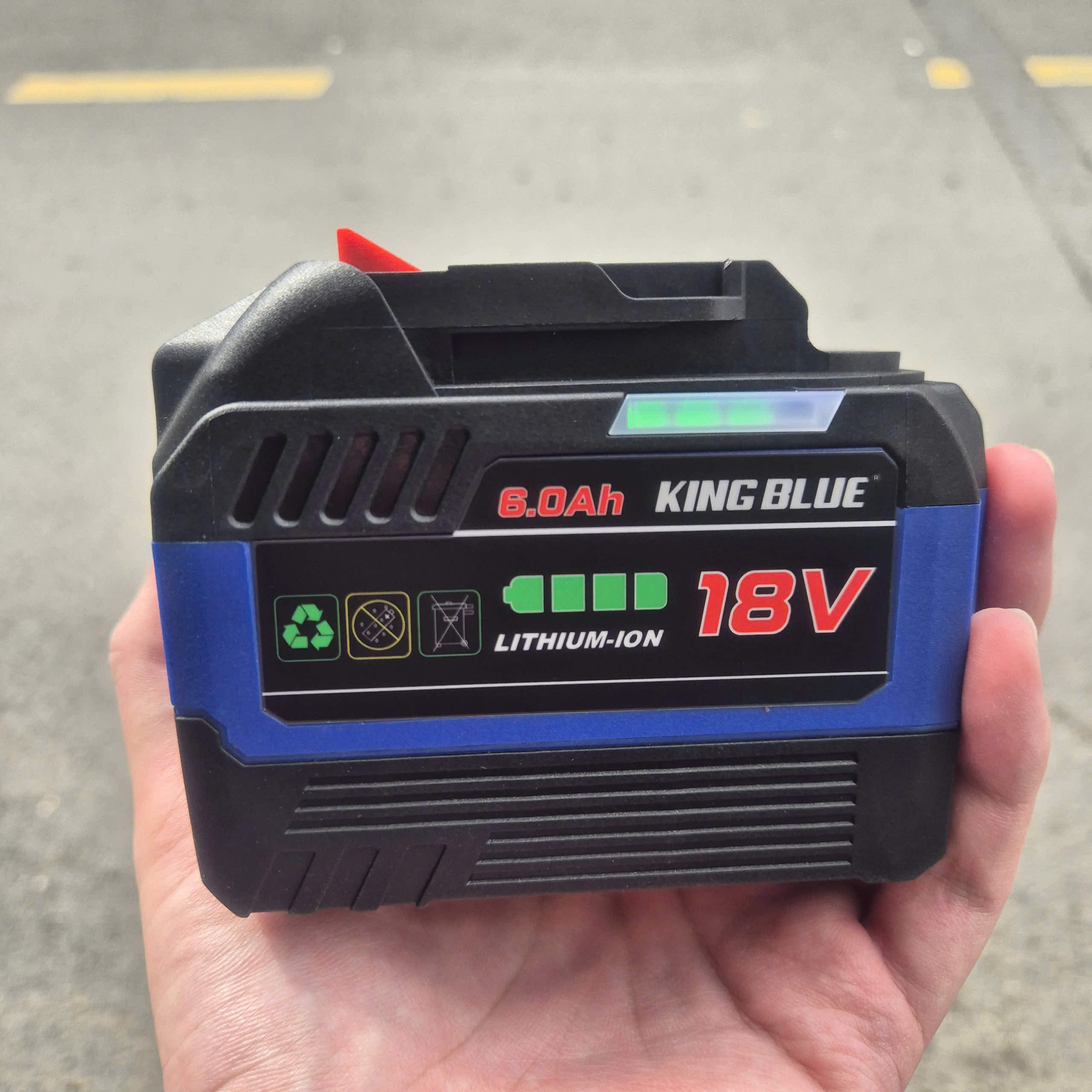 Pin chân phổ thông 18V/6.0Ah KINGBLUE MP6018
