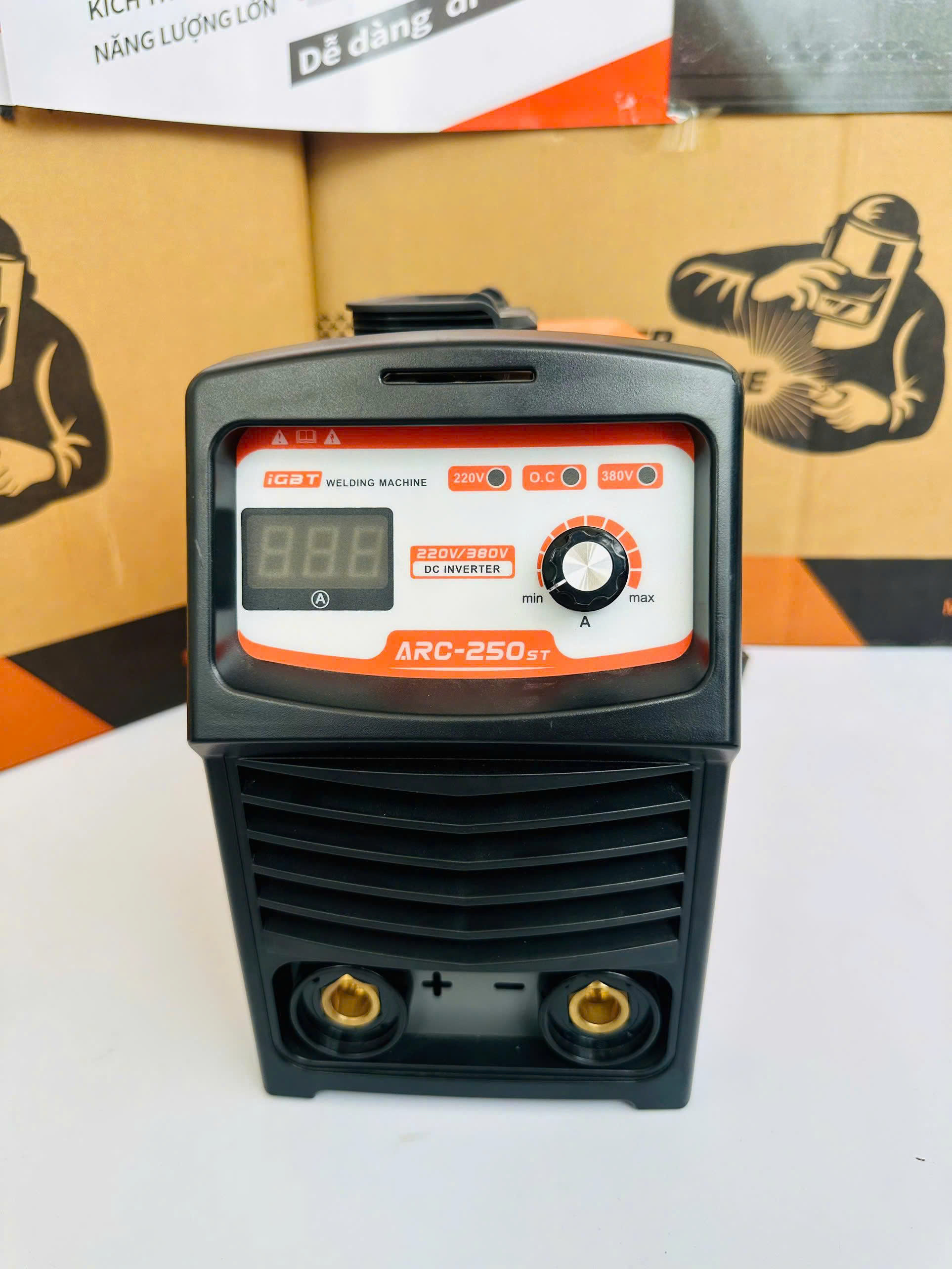 Máy hàn que điện tử FEIFANKE ARC-250ST hàn que 1.6 đến 3.2mm