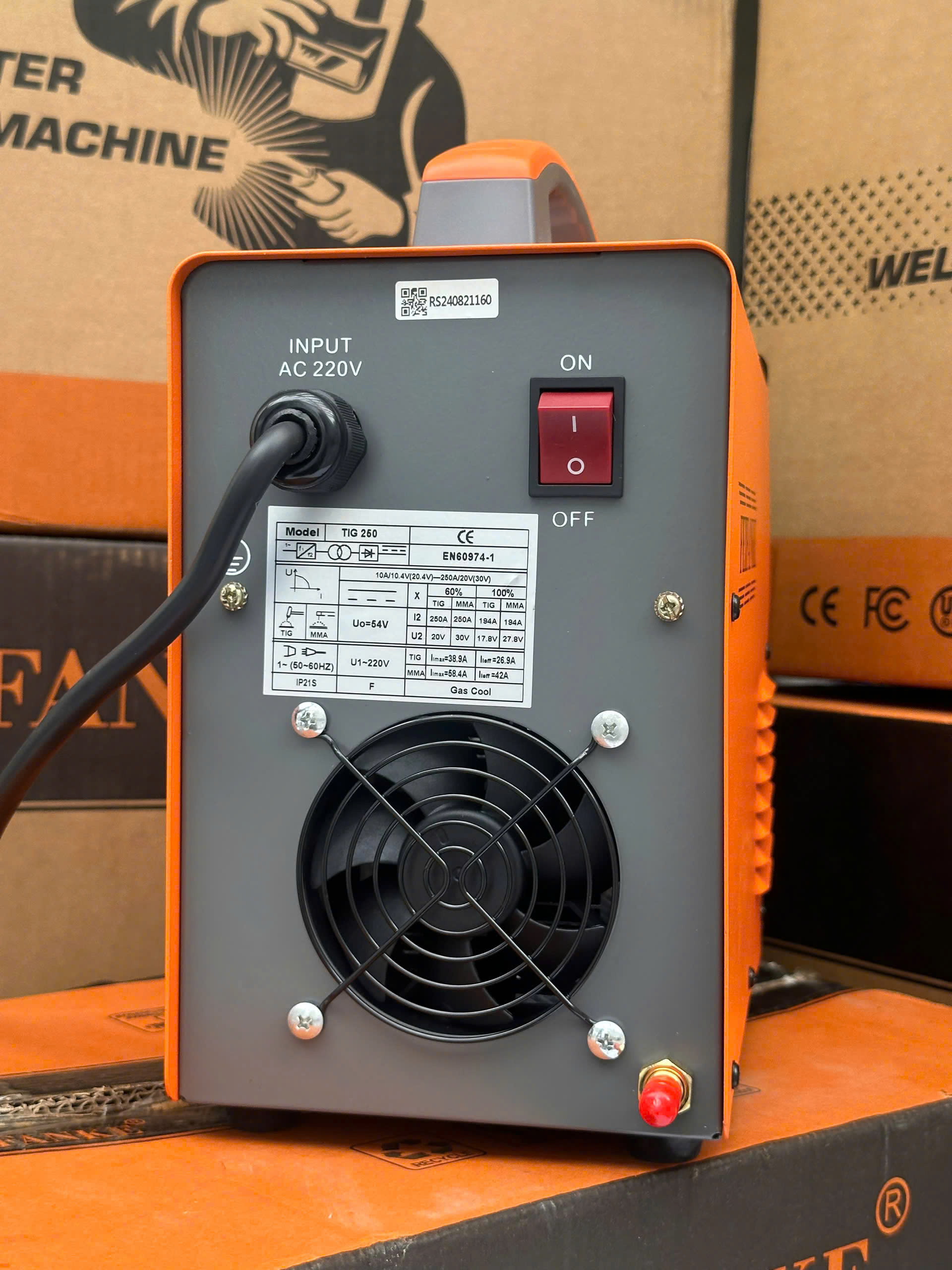 Máy hàn cầm tay 2 dòng điện áp FEIFANKE ARC-400ST 