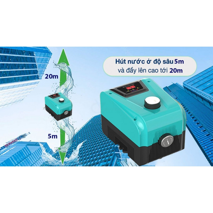 Máy Bơm Tăng Áp Từ Thông Minh RYMARU RY/36-H25