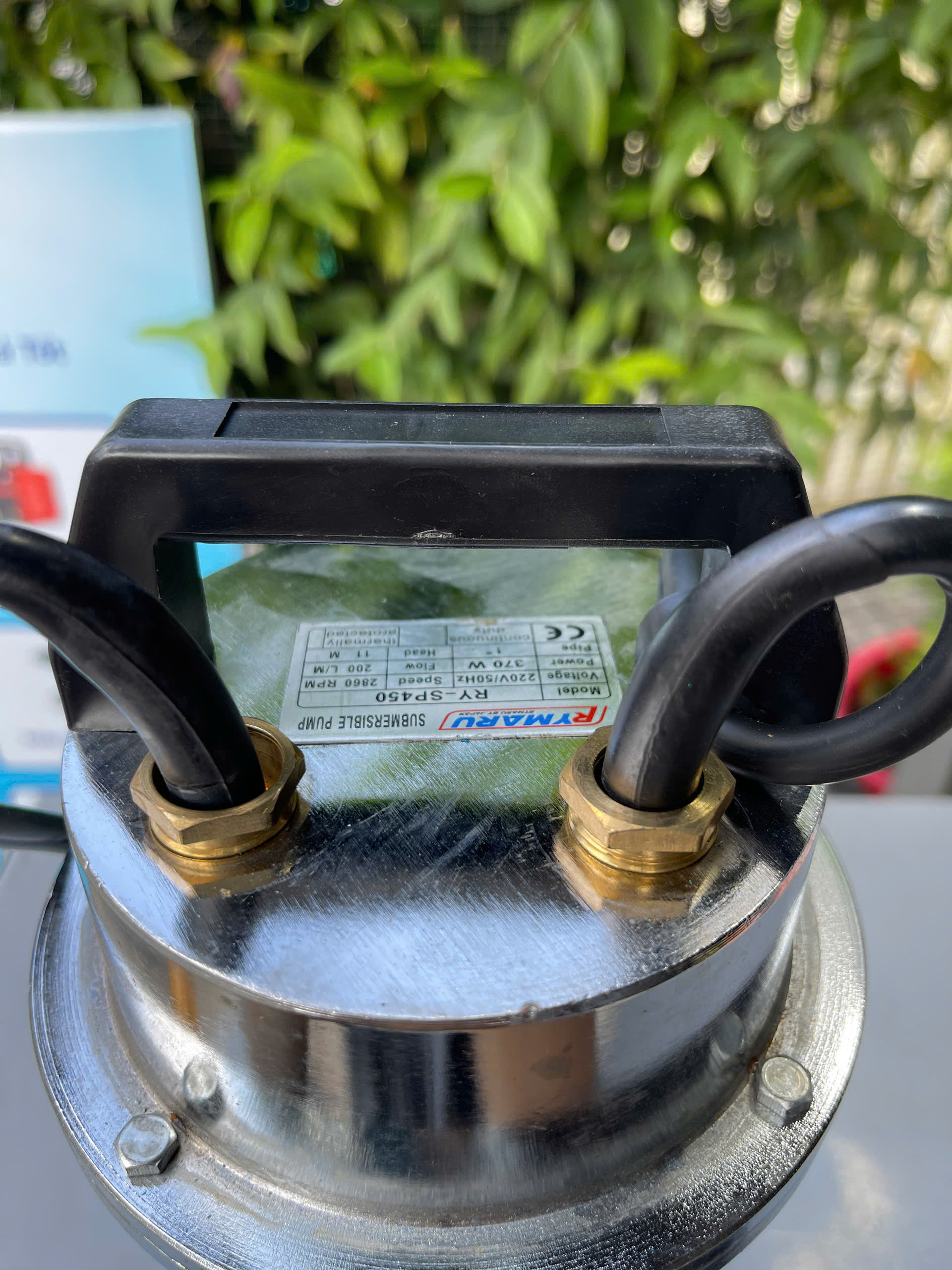 Máy Bơm Chìm 370W RYMARU RY-SP450 (có phao)
