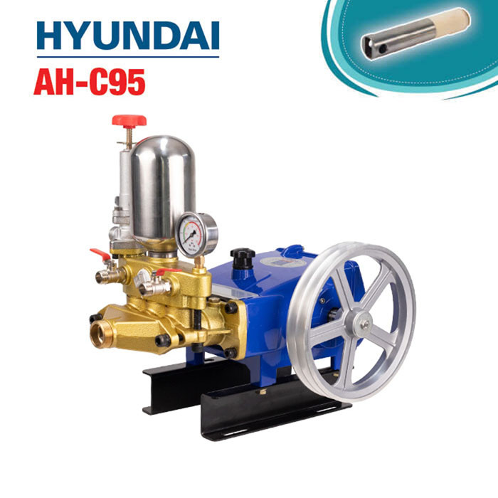 Đầu bơm rửa xe pít tông sứ HYUNDAI AH-C95 công suất 5.5HP