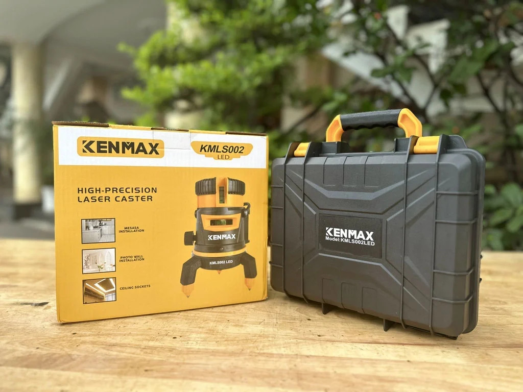 Máy cân bằng Laser 5 tia xanh cao cấp KENMAX KMLS002 LED (không kèm chân)