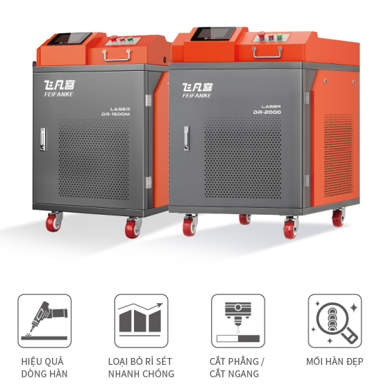 Máy hàn đặc biệt Laser 1500W FEIFANKE RC-1500A