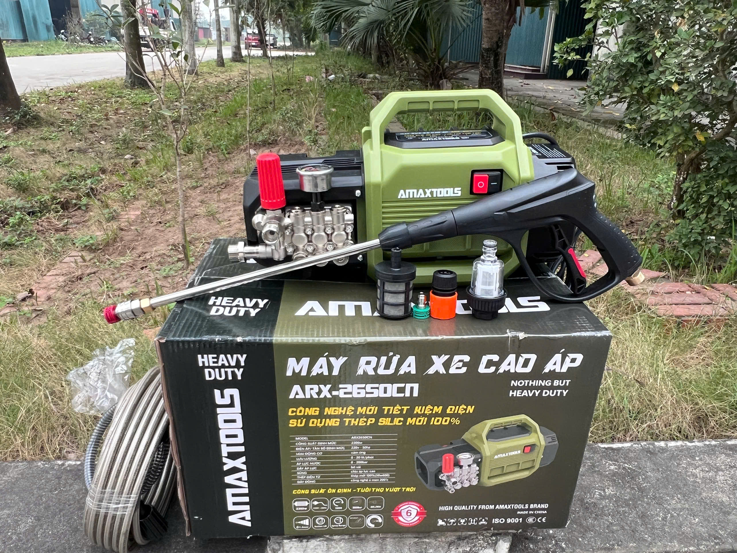 Máy Rửa Xe Cao Áp ARX-2650CN Chính Hãng ,  2300W, Áp Lực 200Bar