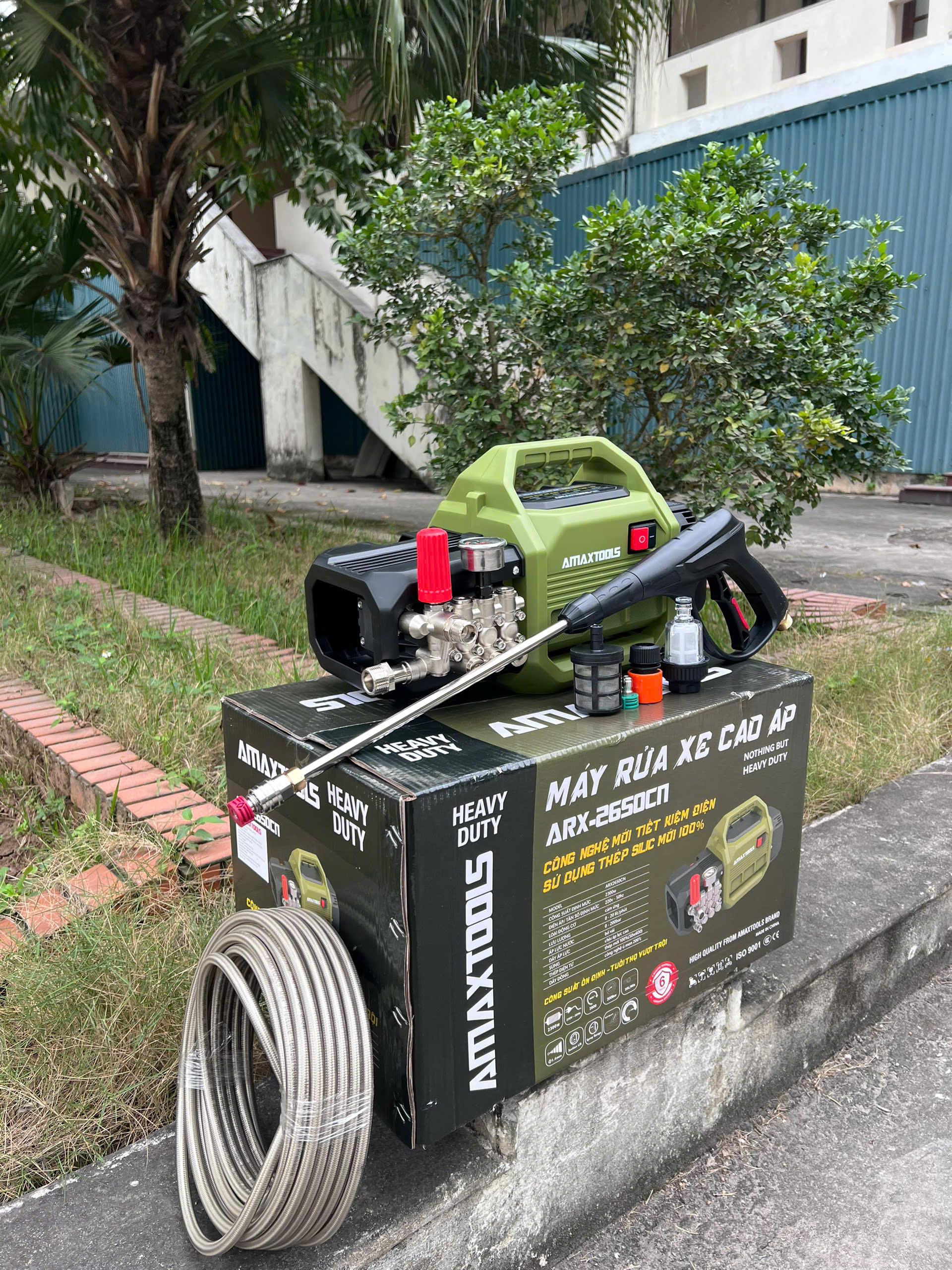 Máy Rửa Xe Cao Áp ARX-2650CN Chính Hãng ,  2300W, Áp Lực 200Bar