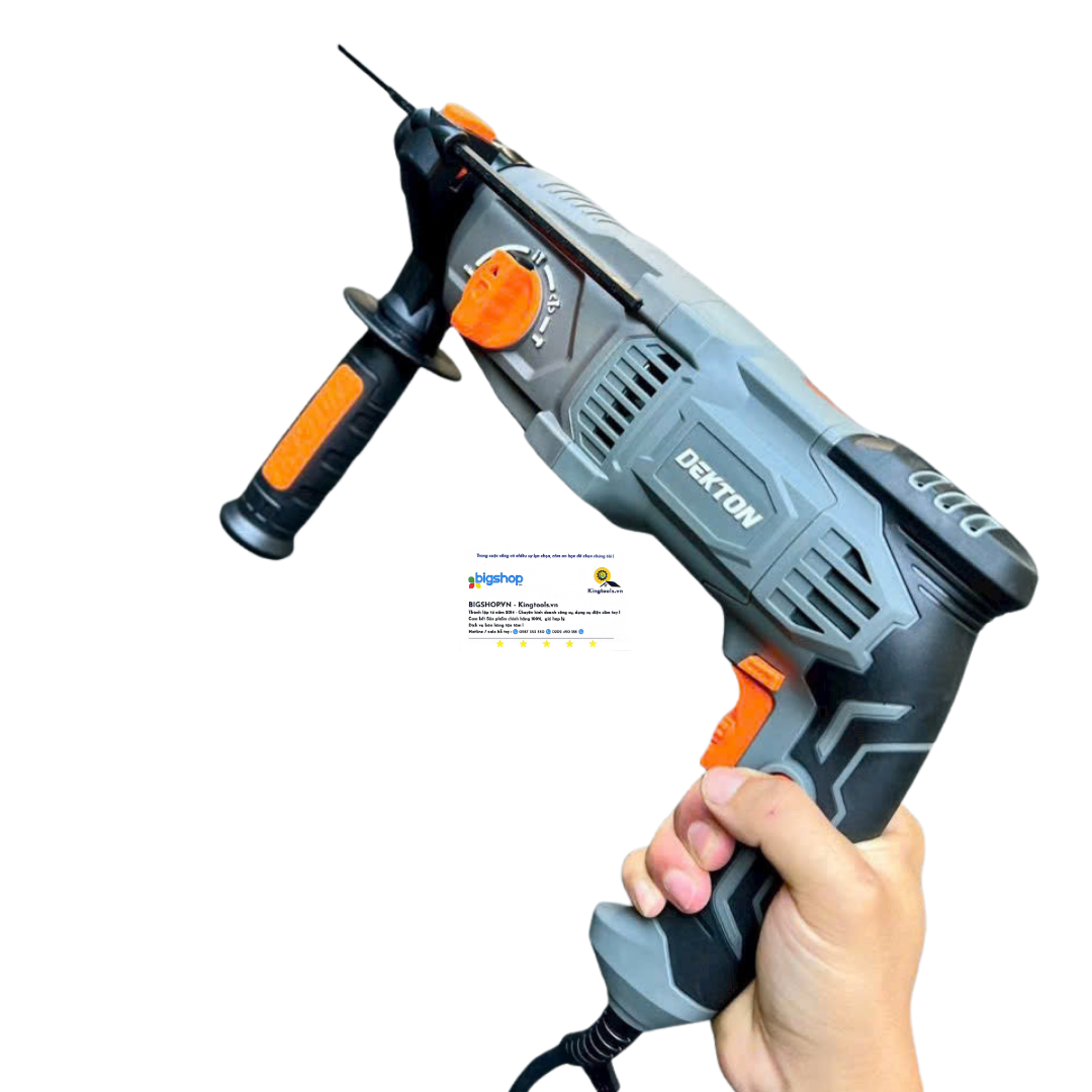 Máy Khoan Bê Tông 3 Chức Năng 1050W DEKTON DK-RH2603PRO
