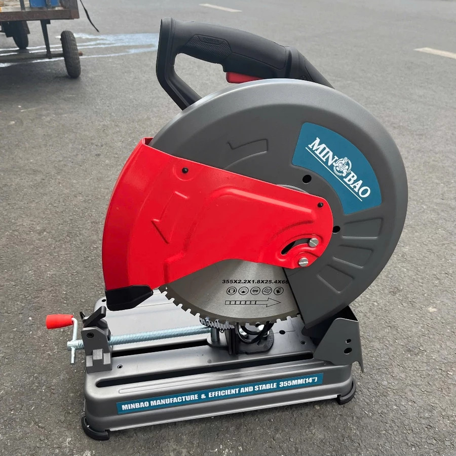 Máy cắt kim loại 4400W MINBAO MB-2627 – Lưỡi 355mm, motor dây đồng