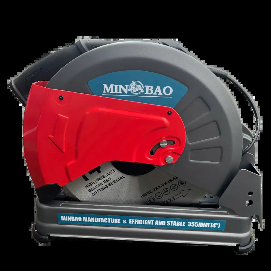 Máy cắt kim loại 4400W MINBAO MB-2627 – Lưỡi 355mm, motor dây đồng