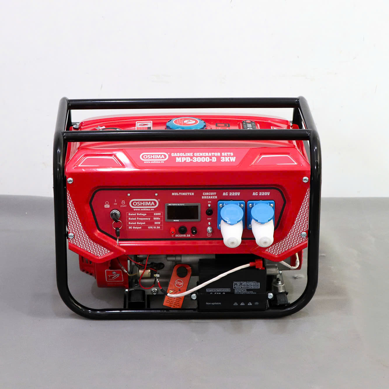 Máy phát điện Oshima MPD 3000-D– Khởi động đề, dây đồng 100%, công suất 3KW