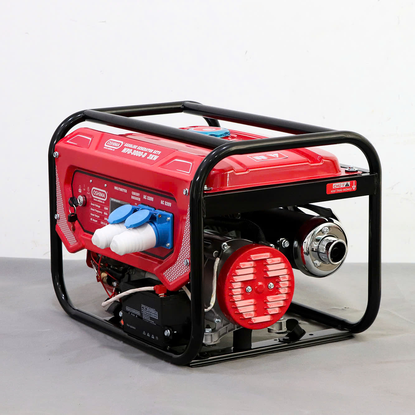 Máy phát điện Oshima MPD 3000-D– Khởi động đề, dây đồng 100%, công suất 3KW