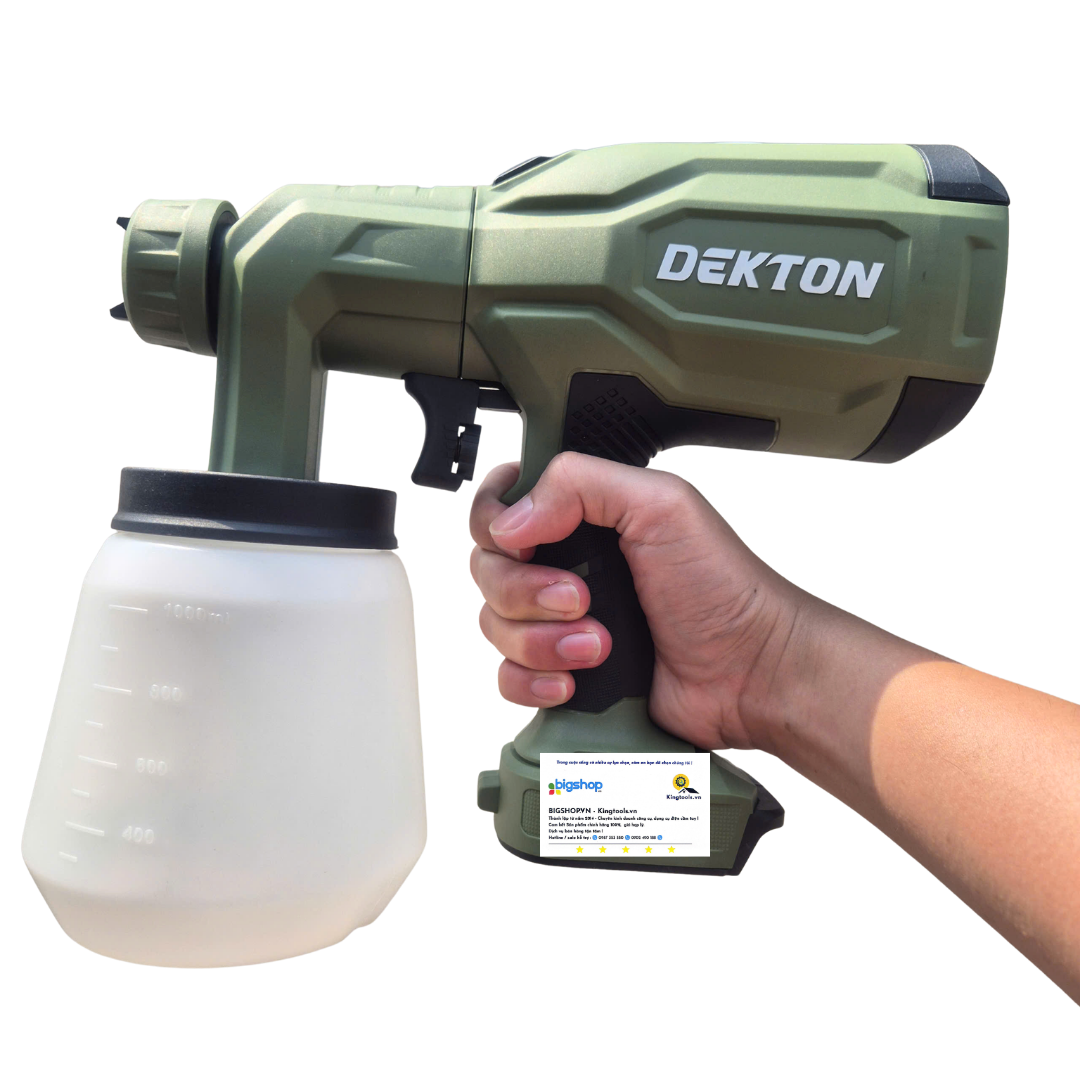 Máy phun sơn 21V DEKTON M21-SPS1000X