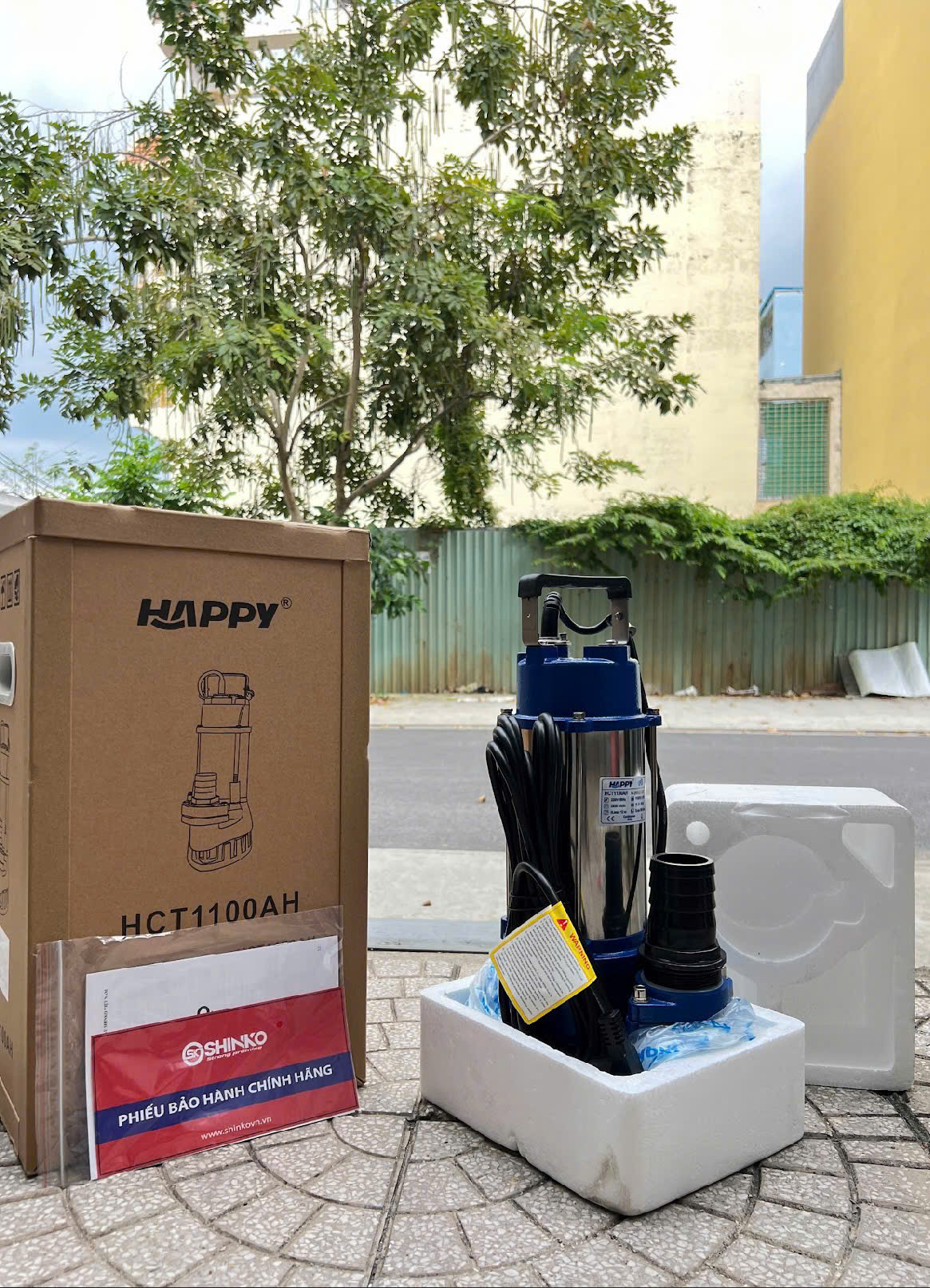 Máy bơm chìm nước thải HAPPY PUMP HCT1100A