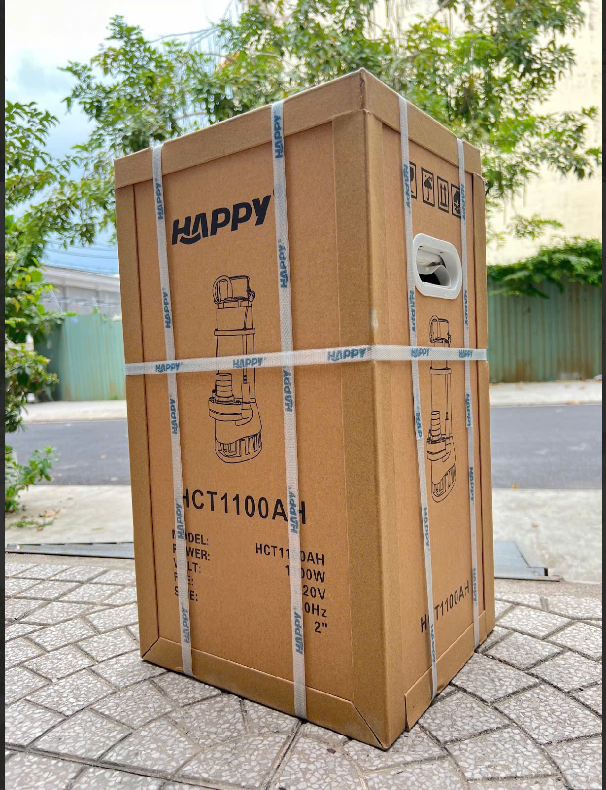 Máy bơm chìm nước thải HAPPY PUMP HCT1100A