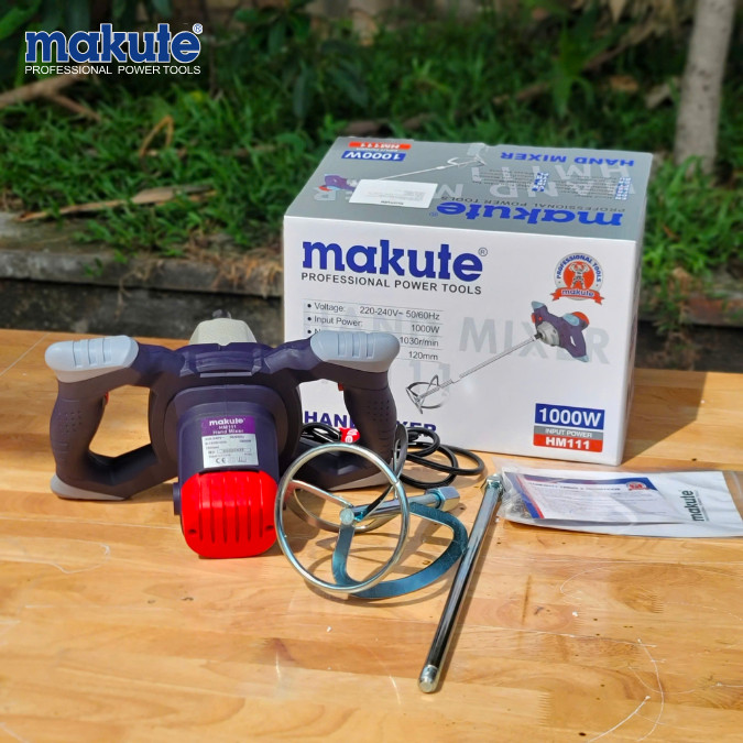 Máy khuấy sơn cầm tay 1000W Makute HM111