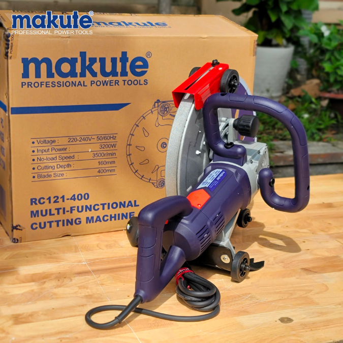 Máy cắt bê tông ,Cắt tường  3200W Makute RC121-400 TẶNG KÈM ĐĨA 400MM