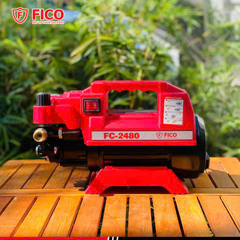MÁY XỊT RỬA XE CAO CẤP FICO | FC-2480 2480W , có chỉnh áp 