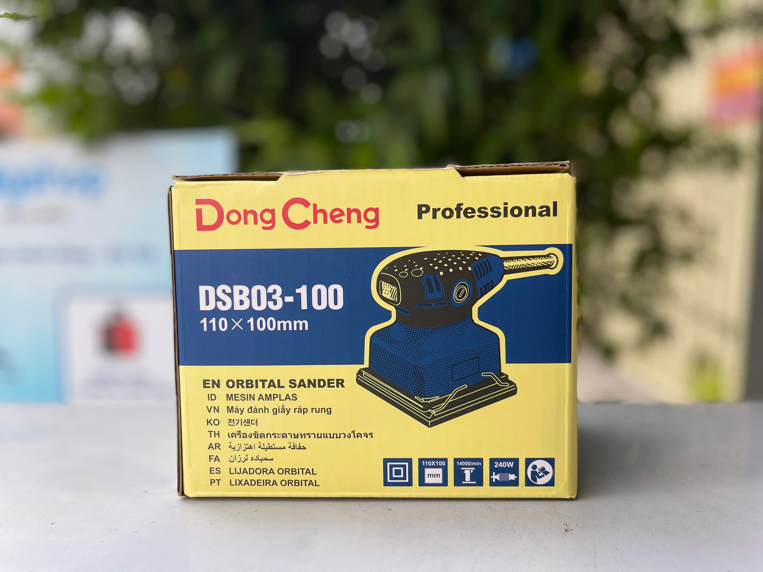Máy Chà Nhám Rung 240W Dongcheng DSB03-100