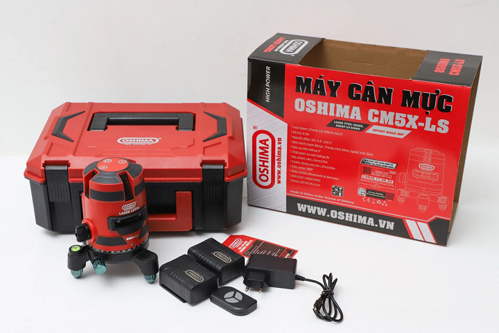 Máy cân mực 5 tia xanh siêu sáng Oshima CM5X-LS 