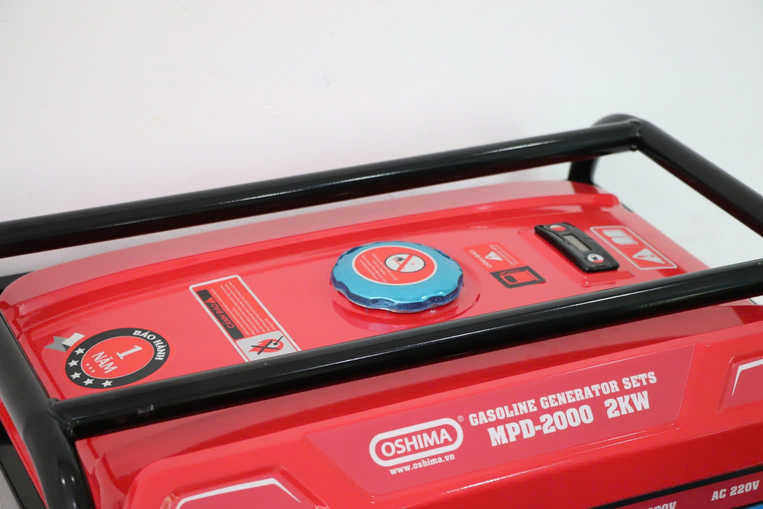 Máy phát điện Oshima MPD-2KW, mô tơ dây đồng