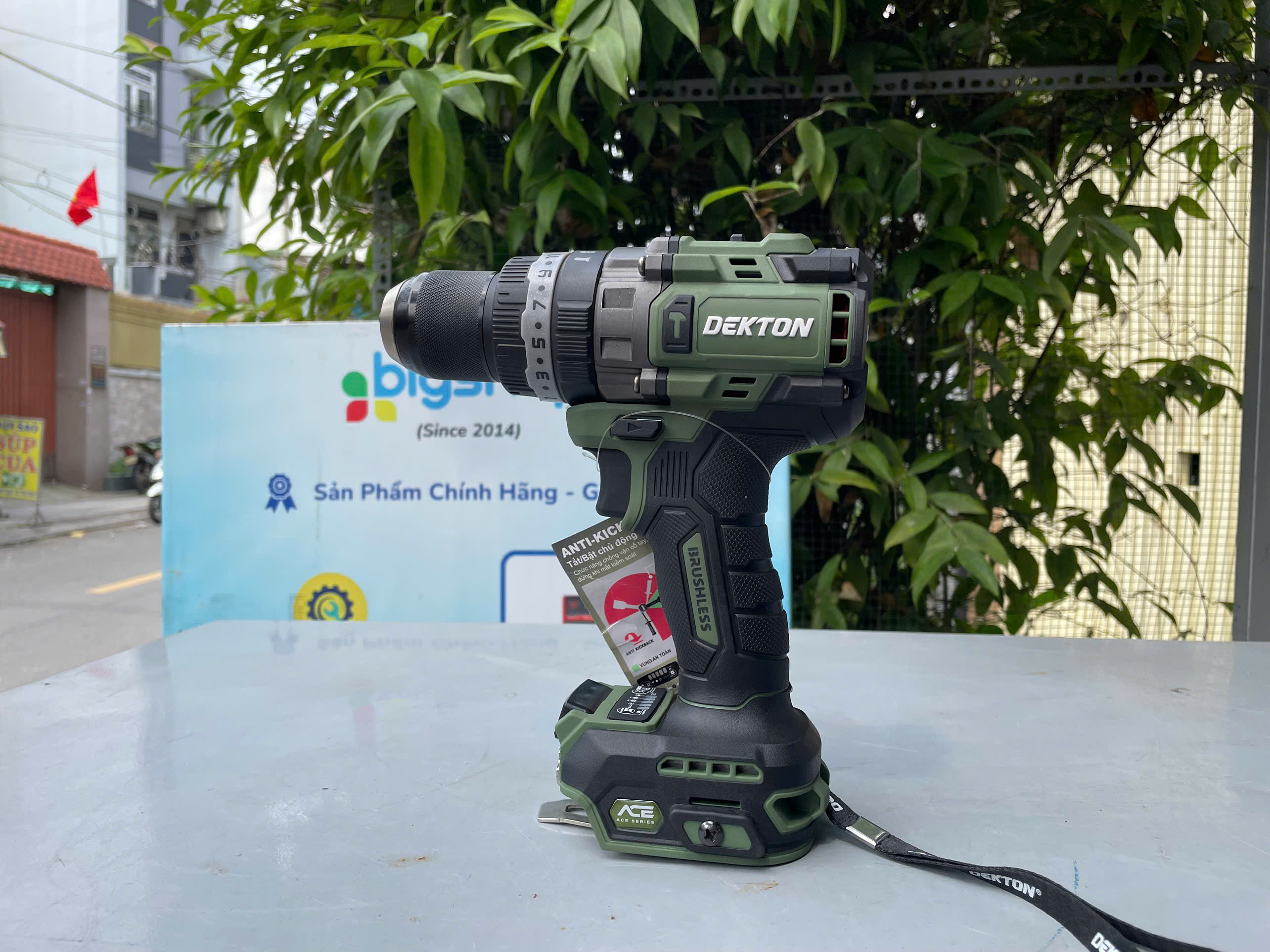 Máy khoan pin 21V Dekton M21-ID13160PROMAX – 3 chế độ, chống lật cổ tay