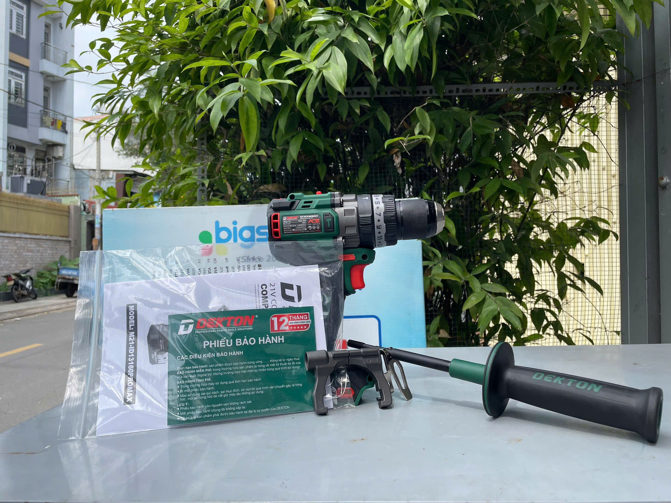 Máy khoan pin 21V Dekton M21-ID13160PROMAX – 3 chế độ, chống lật cổ tay