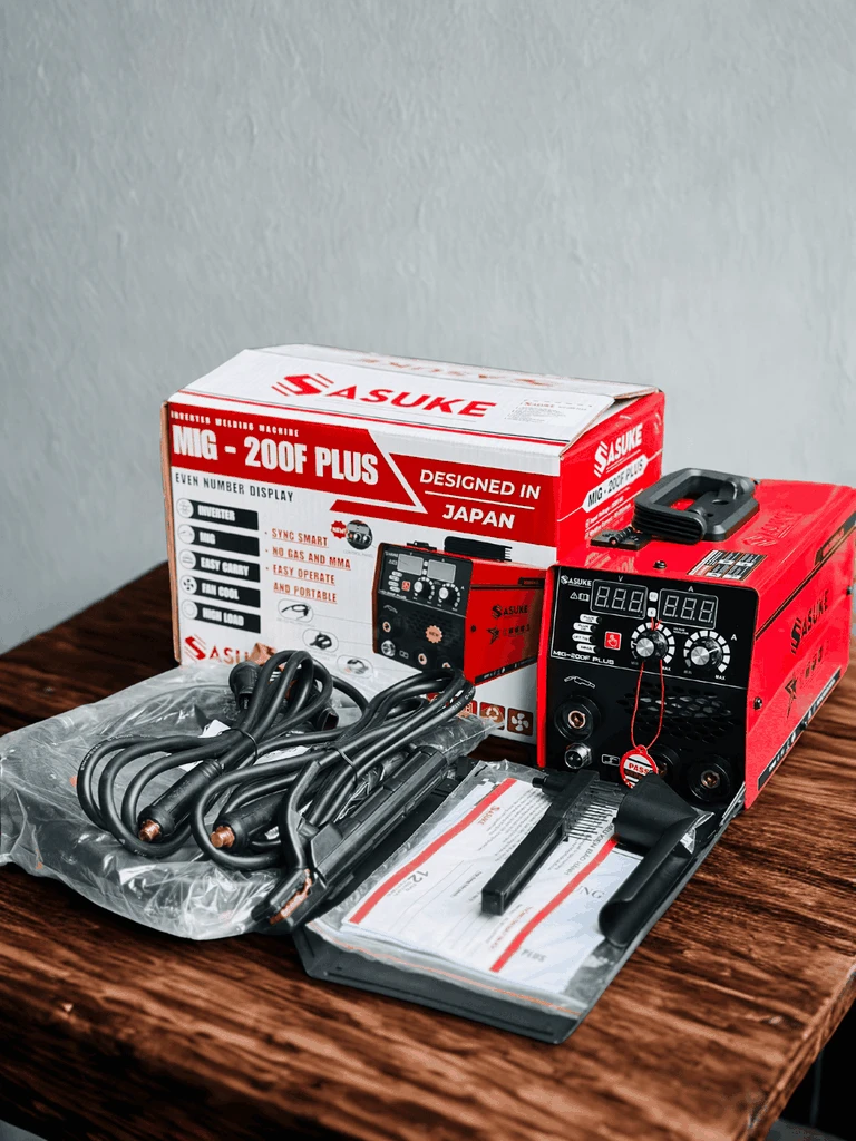 Máy hàn SASUKE MIG-200F PLUS hàn que và Mig không dùng khí