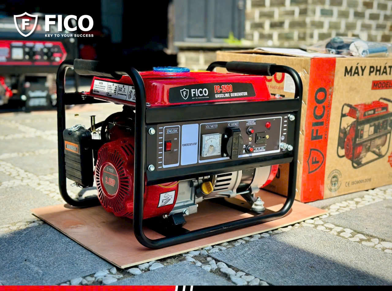 Máy phát điện FICO FC-1500 | Công suất 1kW, 3.0HP