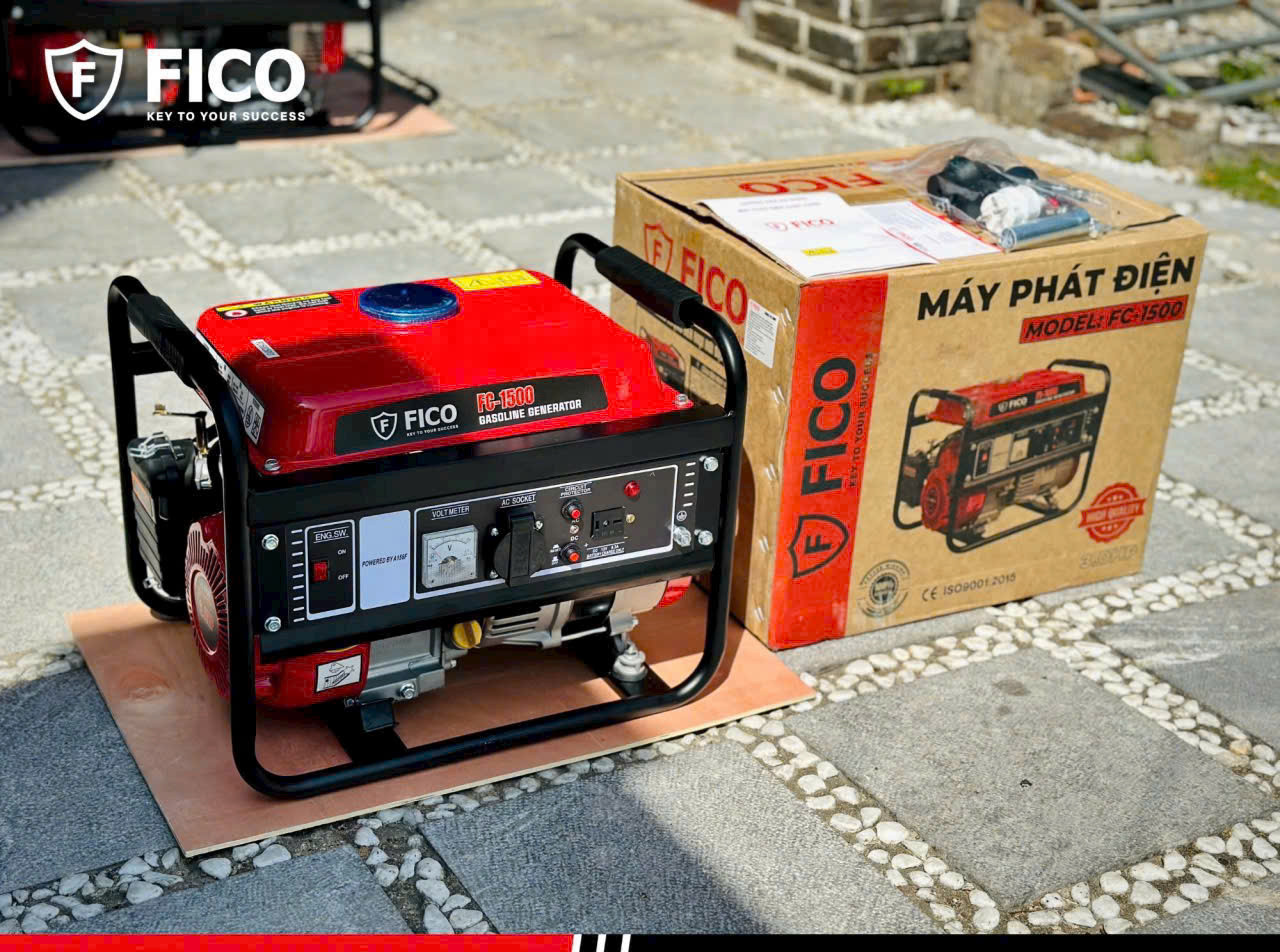 Máy phát điện FICO FC-1500 | Công suất 1kW, 3.0HP